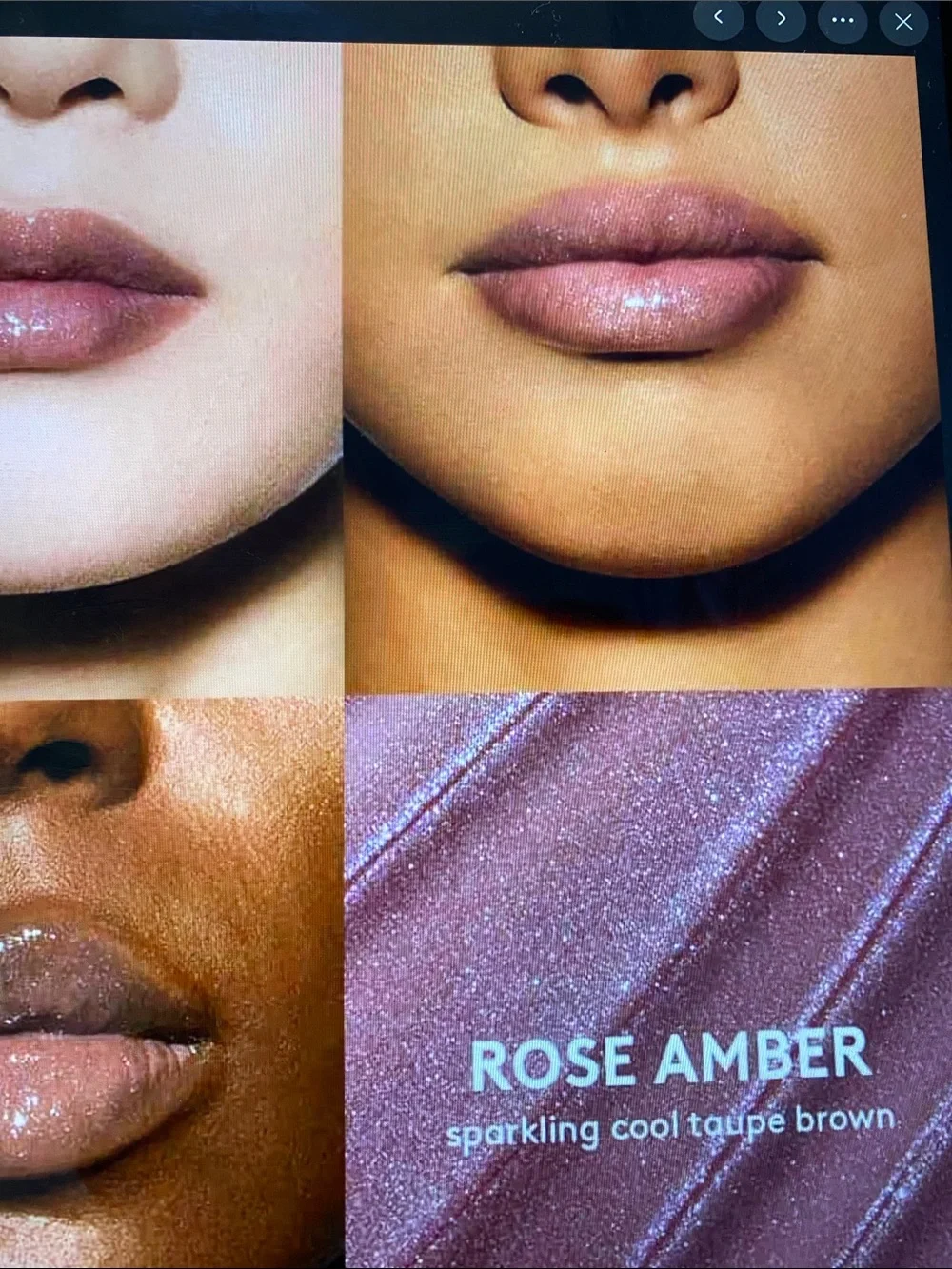 Fenty Beauty Gloss Bomb Oil in Rose Amber New In Box Not Returnable